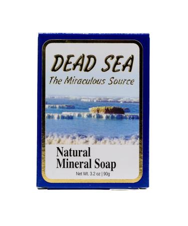 Malki Dead Sea Products Natural Mineral Bar Soap | Natural Body & Face Wash | SLS-Free Paraben-Free Skin-Loving Formula | Soothe Acne Eczema and Psoriasis Naturally