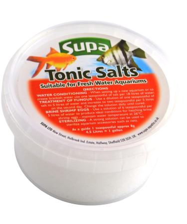 Supa Tonic Salt 225ml Mild Conditioner And Antiseptic For Use In Fresh Water Aquariums.