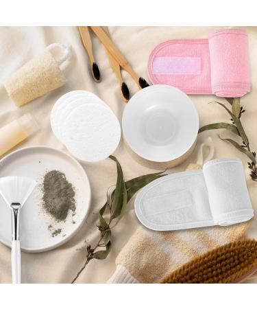 15-Piece Esthetician Supplies Set for Facials | Sponges Brushes Headbands & Bowls - International Shipping Available - Buy Online on GoSupps.com