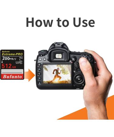 512G Flash SD Cards Ultra-HD Video Premium High Speed Memory Card for Gaming Console Tablet Camera Smartphone etc - Buy Online on GoSupps.com
