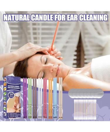 Luckxing Natural Ear Wax Removal Candles Earwax Candle | Beeswax Ear Candles Ear Wax Removal Candle Relieve Stress - Ear Wax Removal Candles for Ear Cleaning for Adults Children Elderly - Buy Online on GoSupps.com