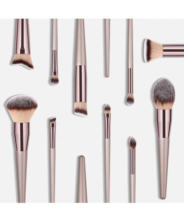 VOANZO 10-Piece High-Quality Make-Up Brush Set | Versatile Brushes for Powders Creams & Liquids - Perfect for Flawless Beauty Application - Buy Online on GoSupps.com
