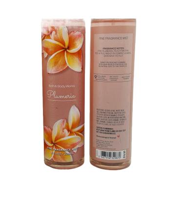 Bath and Body Works (2) Plumeria Fine Fragrance Mists-8 oz. Bottles - Buy Online on GoSupps.com