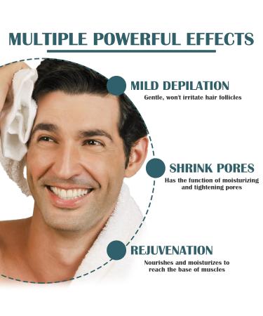 Quick & Painless Intimate Hair Removal Cream for Men - Flawless Depilatory for Unwanted Body Hair - Buy Online on GoSupps.com