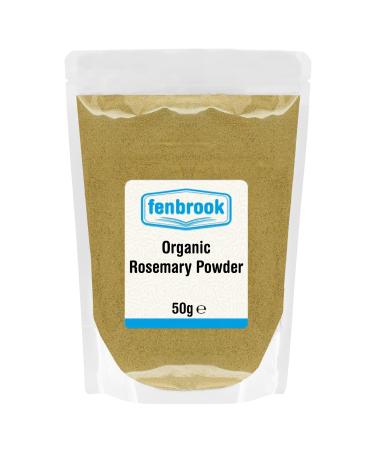Organic Rosemary Powder 50g | Certified Organic by Fenbrook Organic