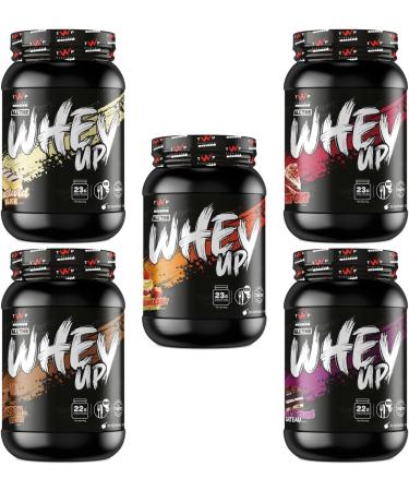 TWP Nutrition Platinum Series All The Whey Up Protein Powder Shake 23g Whey Protein Low Fat Low Carbs 2.1kg/900g & 70/30 Servings Vegetarian Friendly (Black Forest Gateau 900g) Black Forest Gateau 900g - Buy Online on GoSupps.com