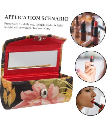  Beatifufu Elegant Chinese Lip Box Practical Makeup Organizer for Travel and Special Events - Buy Online on GoSupps.com