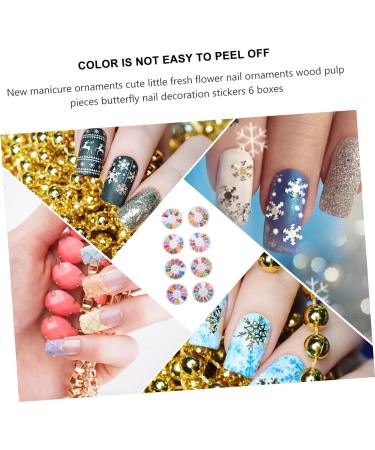 DOITOOL 48 Boxes Soft Pottery Nail Art Decoration Diy Nail Embellishments Hair Bow Resin Nail Decorations Polymer Fruit Slices Flower Clay Nail Accessories 3d Sticker Polymer Clay Filler - Buy Online on GoSupps.com