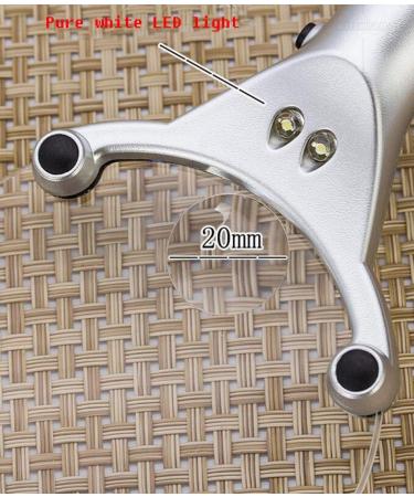 Magnifier Handheld Magnifier Reading Magnifier Portable Magnifier LED Light 2.5X 6X - Buy Online on GoSupps.com