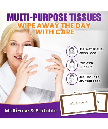  LuxPaks LUXPAKS Wipe supplied with Vitamin C Serum to brighten and moisturize skin 2ml - Buy Online on GoSupps.com