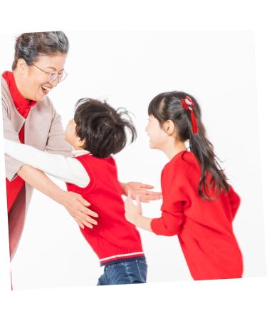 FRCOLOR 1 Pair hair accessories for tassel clips for hair Christmas Hanfu Metal Japanese-style Asia small hair clips red hairpin hair Hair clips long tassels pair clip - Buy Online on GoSupps.com