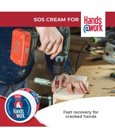 Hands Work SOS Formula Hand Cream - Regenerate Cracked & Extremely Dry Skin (50 ml) | International Shipping Available - Buy Online on GoSupps.com