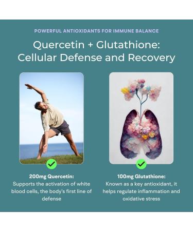 VitaminIQ Immune Support Supplement with Vitamin C and Zinc Sambucus Elderberry Vitamin D3 Glutathione Echinacea Capsules - Natural Immune Booster Herbal Supplements - Vegan Gluten-Free (60ct) - Buy Online on GoSupps.com