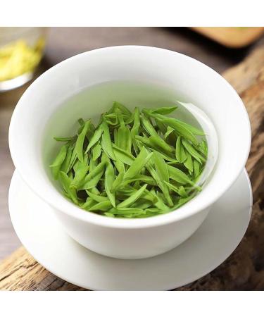 HQZM Grade 1 Longjing Green Tea Preming Loose Leaf Tea 250 g 881 Oz Short Natural Flavor - Buy Online on GoSupps.com