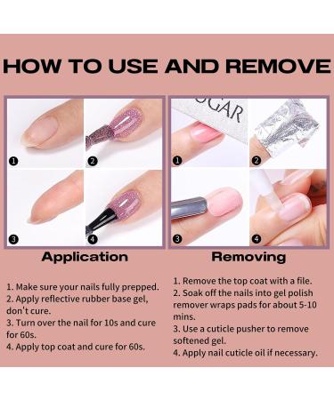 Tbeautfave Pink Glitter Nail Polish - Long-Lasting Water Based Formula for DIY Nail Art - Buy Online on GoSupps.com