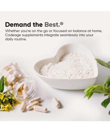 Codeage GLP-1 Probiotic+ - Live Probiotics Akkermansia Clostridium Bifidobacterium Chicory Inulin Probiotic Prebiotics & Postbiotics Supplement - 500 Million AFU 3-Month Supply - 90 Capsules - Buy Online on GoSupps.com