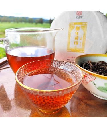 HQZM Tianmenshan Ancient Tree Tea 200g Yiwu Gaogan Raw Puer Tea Essence of Yunnan Ancient Trees - Buy Online on GoSupps.com
