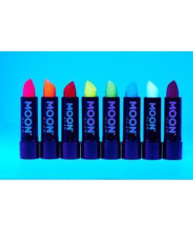 Moon Glow Neon UV Lipstick - 16 Bright Pastel Colors | Glows Under UV Light | International Shipping - Buy Online on GoSupps.com