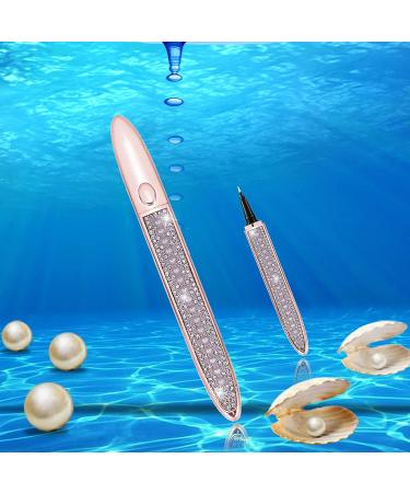 Latex-Free Clear Lash Glue Pen | Strong Hold Waterproof Eyeliner Glue | Sensitive Eyes Suitable | False Lashes Adhesive (1p Clear 0.353oz) - Buy Online on GoSupps.com