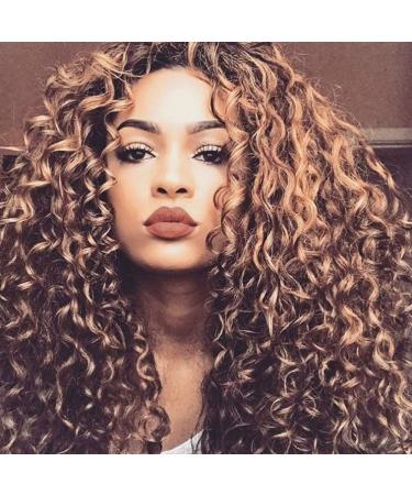 Saupa Lace Front Wig Human Hair Lace Wig Real Hair Peruecke Human Hair Wig Long Hair Wig Brazilian real hair wig curly for women brown