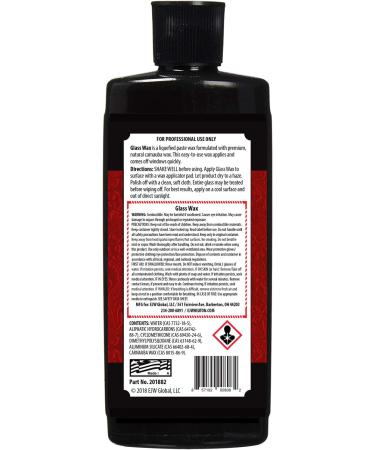E.J. Wheaton Co. Glass Wax - Window, Mirror, and Metal Surface Polish - Chalk White Finish - Easy to Apply and Remove - Made in USA - Buy Online on GoSupps.com