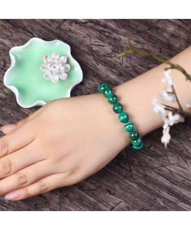 Diabetes Relief Chrysocolla Bracelet Chrysocolla Natural Bracelet Crystal Energy Gemstone Handcrafted 8mm Natural Chrysocolla Crystal Energy Beaded Bracelets (6pcs) - Buy Online on GoSupps.com