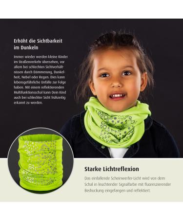 Reer MyBuddyGuard Fluorescent Yellow Multifunctional Scarf for Children - Reflective Tube Scarf for Safety | International Shipping Available - Buy Online on GoSupps.com