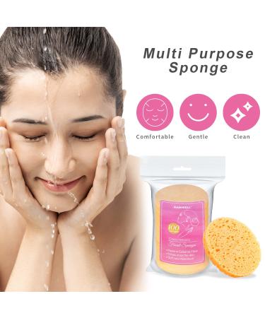 GAINWELL Compressed Facial Sponges - 100 Count for Personal Spa and Esthetician Use - Buy Online on GoSupps.com