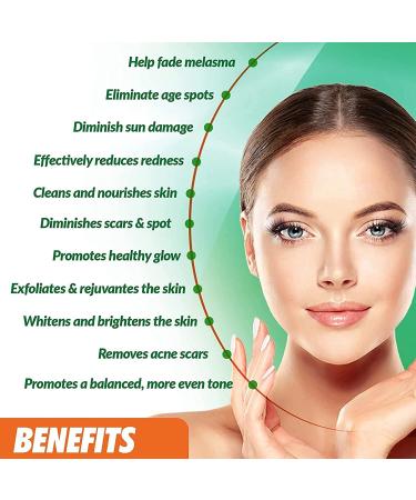 Kojic Acid & Turmeric Soap Bar for Face & Body - Even Tone, Bright Complexion - Made in USA (4 oz x 3) - Buy Online on GoSupps.com