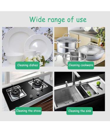 Copper Scourers - Cleaning Scourers & Sponges | Copper Pad Dish Scrubbers | Copper Heavy Duty Scrubbing Brush | Cleaning Brush Pots | Non-Stick Pot Copper Wire | Kitchen Cleaning Metal Dish Scrubber - Buy Online on GoSupps.com