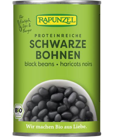 Rapunzel Organic Black Beans in a can (2 x 400 gr)