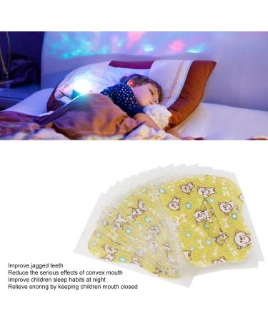 40pcs Kids Sleep Strips Mouth Tape | Smoothly Breathe, Reduce Snoring | Soft Cotton Breath Patches for Nose Breathing During Sleep - Buy Online on GoSupps.com