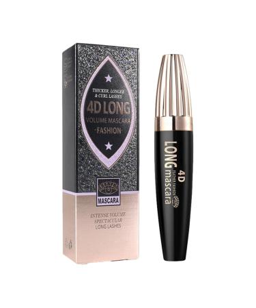 Waterproof Mascara | Volumizing Mascara - Waterproof Mascara Makeup Volumizing Lengthening Defining Curling Multiplying Buildable Formula No Smudging
