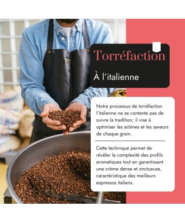  cafe bonnac Presto Gusto Italiano Coffee Bean 500g | Arabica/Robusta | Intense Italian Taste | Cocoa And Hazelnut Notes | Artisan French Roast - Buy Online on GoSupps.com