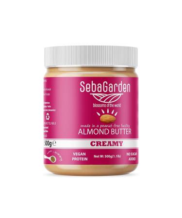 Almondmus-Seba Garden: Pure Natural Creamy Californian Almonds (3kg 500g x 6-pack) - 100% Almonds Keto & Paleo-Friendly No Added Sugar - Buy Online on GoSupps.com