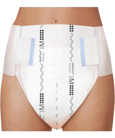 Molicare Premium Elastic Slip for Heavy Incontinence - Size M (85-120 cm) | 56 Pieces | 10 Drops for Women & Men - Shop Internationally - Buy Online on GoSupps.com