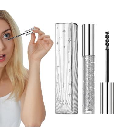 Mascara paillettes mascara paillettes pour cils Mascara allongeant les cils sans taches - Mascara volumineux et charmant longue dur e pour femmes maquillage pour les yeux d'halloween 1# - Buy Online on GoSupps.com