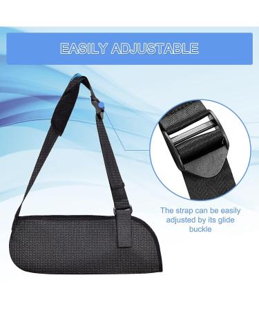 Aastin Arm Sling Shoulder Immobilizer for Women Men Teenagers - Adjustable Shoulder Strap with Foam Neck Pad - Ideal for Wrist Elbow Shoulder Injury - Size Medium - Buy Online on GoSupps.com