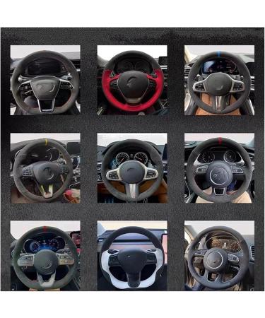Steering Wheel Protector For M G30 G31 G32 G20 G21 G11 G12 G14 G15 G16 For X3 G01 For X4 G02 For X5 G05 For X7 G07 Car Steering Wheel Cover Suede Leather Wheel Sleeve Protector (Size : 18) - Buy Online on GoSupps.com