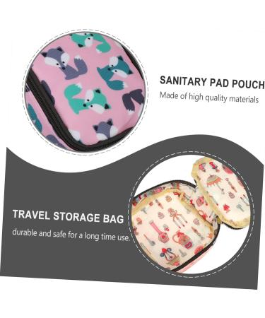 Gleavi Portable Hygiene Bag - Travel Storage for Menstrual Cup & Makeup | Waterproof Fabric Diaper Pocket - Buy Online on GoSupps.com