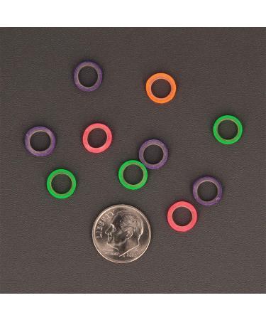 American Orthodontics Elastics Wildlife Sea Lion | Assorted Neon Heavy 6.5 Oz | 75 Packs Per Box | Made in USA | Top Quality Latex Tubing - Buy Online on GoSupps.com