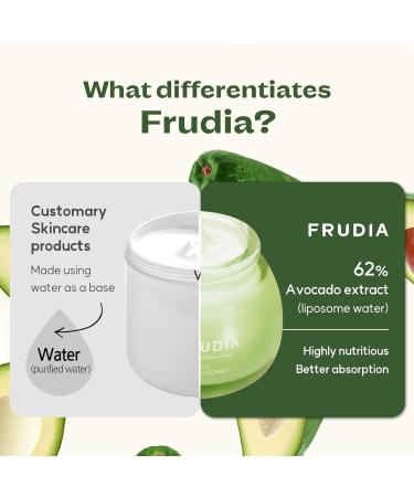 FRUDIA WELCOS Avocado Relief Cream Mini - Calming Moisturizer with Avocado Centella Asiatica & Madecassoside | Korean Skin Care (0.33 fl oz - Buy Online on GoSupps.com