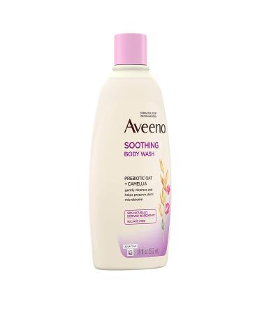 Buy Aveeno Soothing Body Wash with Prebiotic Oat & Camellia - 18 fl oz | Gentle Skin Care - Buy Online on GoSupps.com