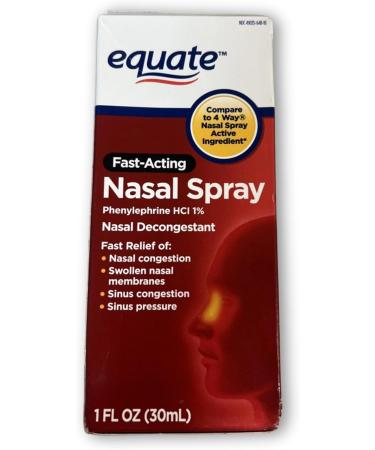 Nasal Spray Decongestant- Fast Acting 1 Fl. Oz (Pack of 1) Boxed by Fusion Shop Store - Buy Online on GoSupps.com