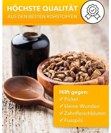 Nordbienchen Propolis Tincture 20% - 50ml Bees Propolis Extract Drops | Premium Beekeeping Quality - Buy Online on GoSupps.com