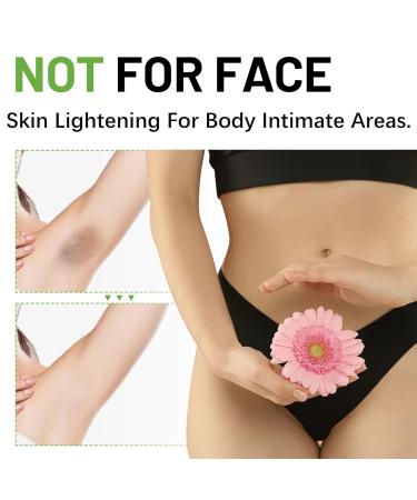 Intimate Areas Skin Lightening Cream Bleaching Cream For Body Intimate Area Private Parts Underarm Knees Elbows Inner Thigh Bikini Areas Bikini Line Skin Whitening cream 30ML 1 Fl Oz - Buy Online on GoSupps.com