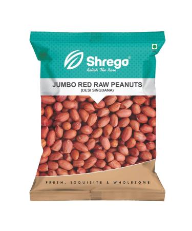 SHREGO Jumbo Red Raw Peanut Desi Singdana Vacuum Packed (350G)
