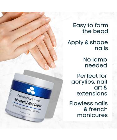 2oz Acrylic Nail Powder Medium Pink - Long Lasting, Salon Quality, Bubble Free Professional Nail Powder for Manicure, Nail Art, Extensions - 2 Ounce - Buy Online on GoSupps.com