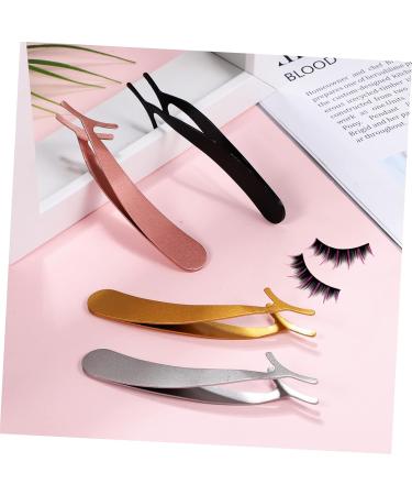 FRCOLOR 12 Pieces False Eyelash Curler Eyelash Curler Extension Mascara Tweezers Stainless Steel - Buy Online on GoSupps.com