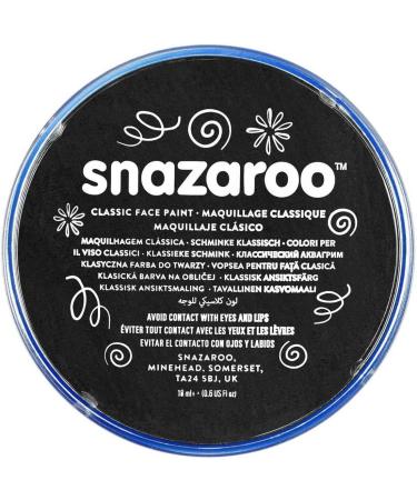 SK INFINITY 18ml Classic Face and Body Paint - Professional Water Based Makeup for Adults & Kids (Black & Orange) - Buy Online on GoSupps.com